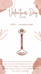 Rose Quartz Crystal Face Roller