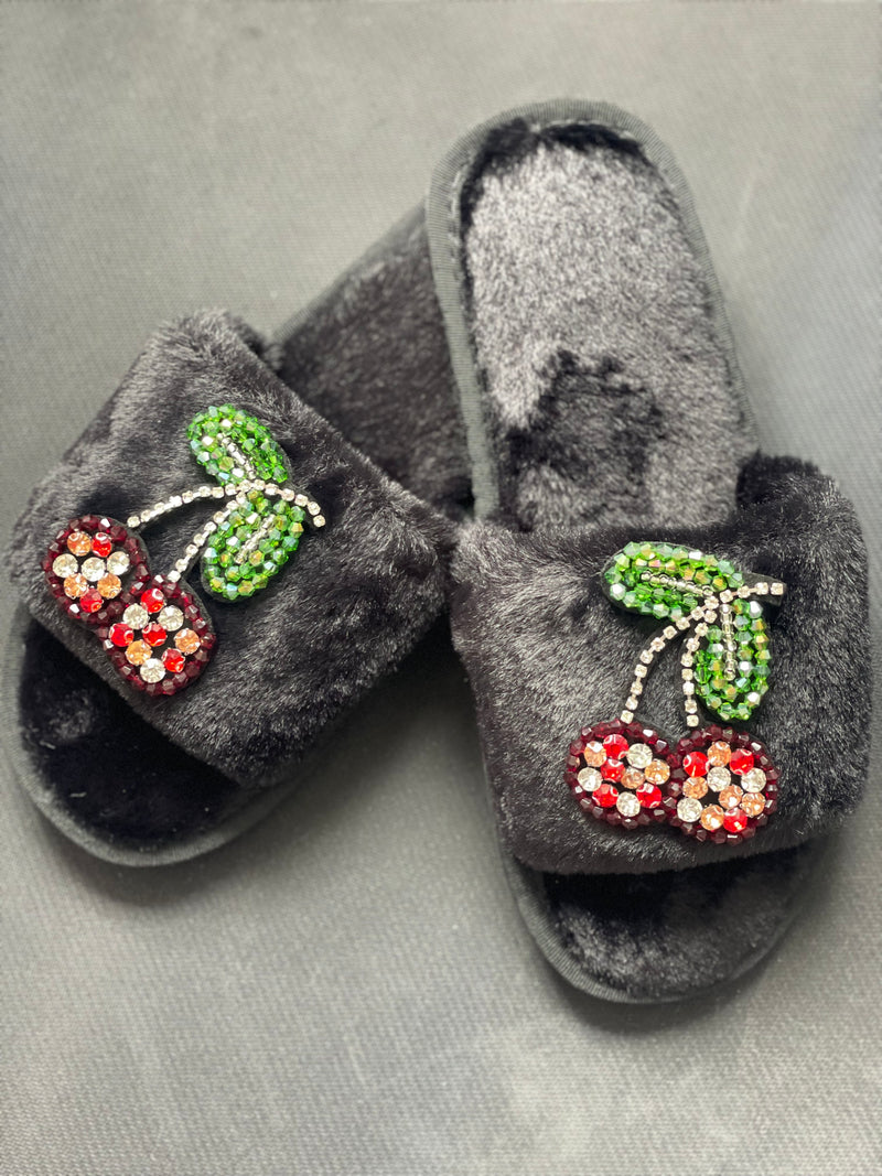 Chèrie Cherry Slippers