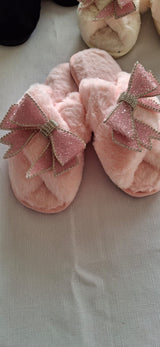Pink Ribbon Slippers