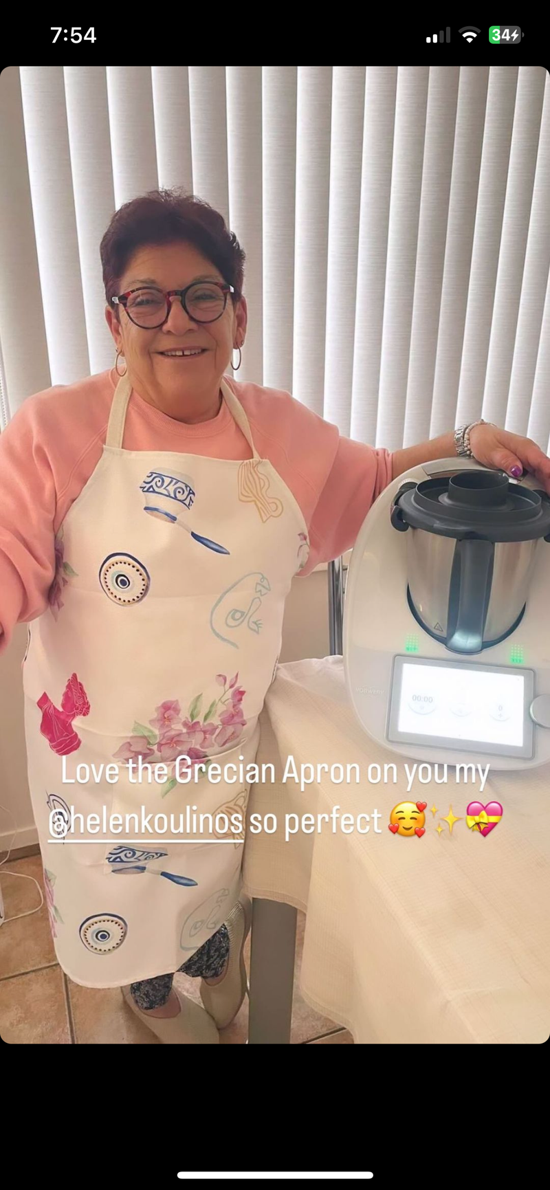 Grecian Delight Apron