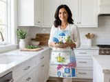 Santorini Days Apron