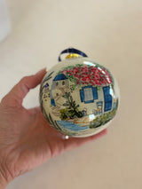 Santorini Days Christmas Bauble Ball