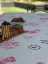 Grecian Delight Tablecloth + Napkins + Tea Towels