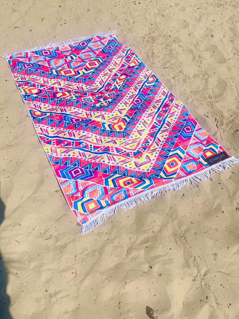 Ollin Beach Towel