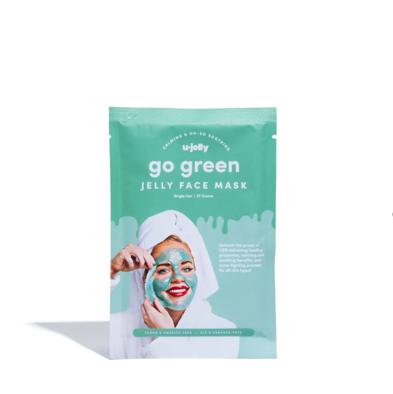 Go Green Jelly Face Mask (Single Serve Sachet)