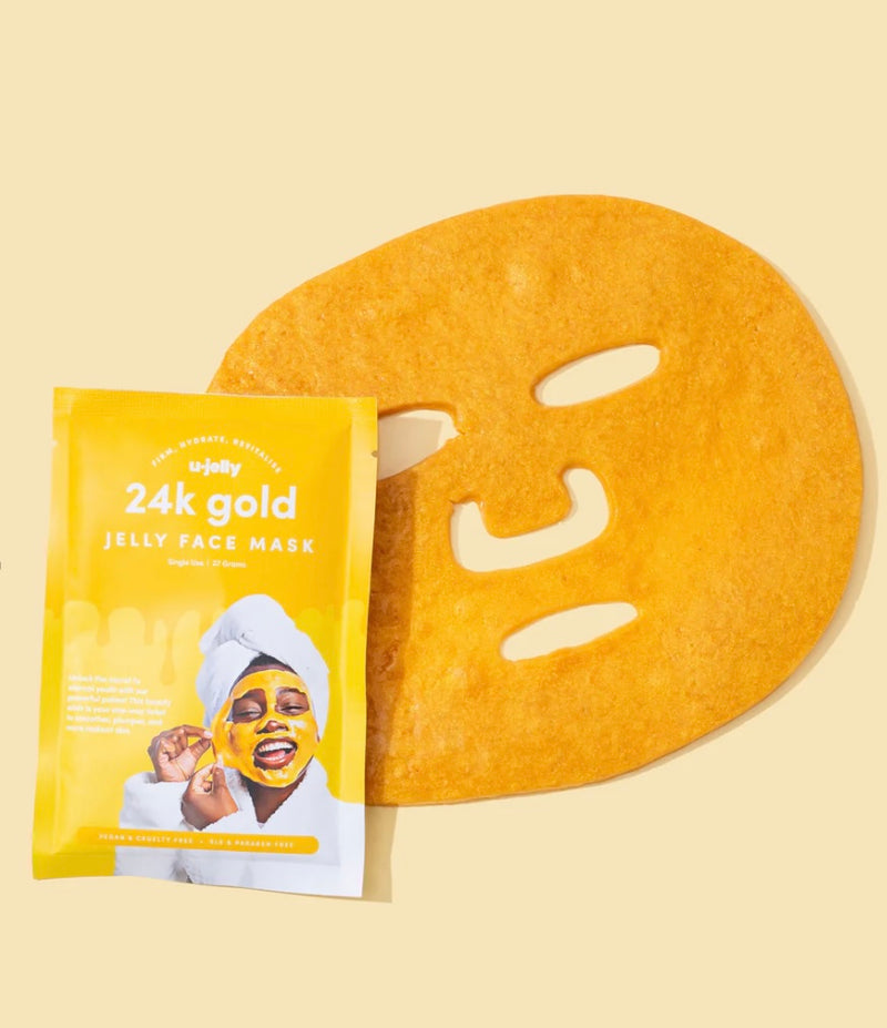 24k Gold Jelly Face Mask (Single Serve Sachet)