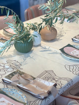 Mediterranean Muse Napery Collection