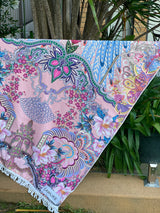 Ethereal Bloom Beach Towel