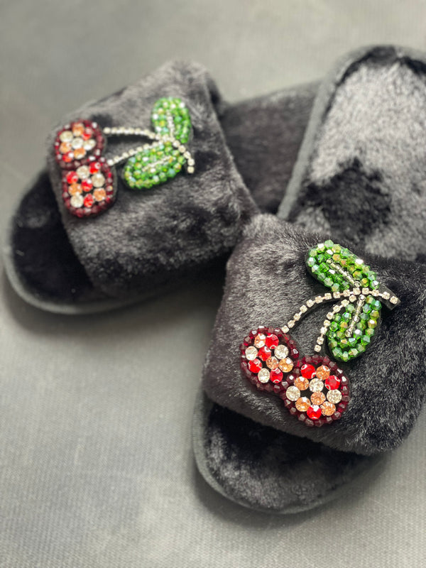 Chèrie Cherry Slippers