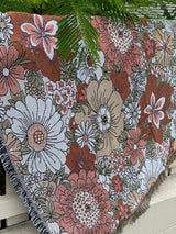 Vintage Blooms Blanket