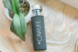 Smoky Quartz Crystal Activated Water Bottle