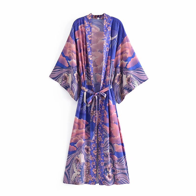 La Luna Kimono - Amethyst