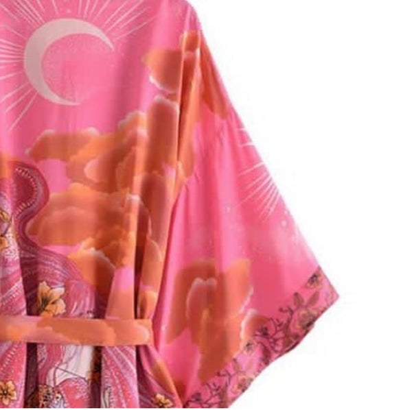 La Luna Kimono - Rose